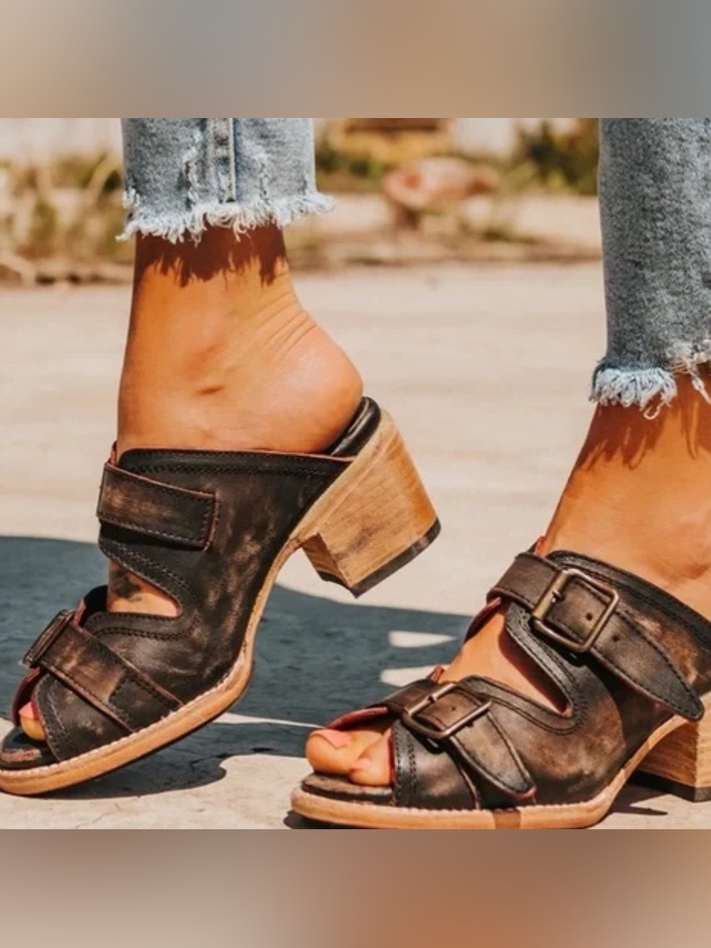 Freebird Caprice Mule Sandals Size 10